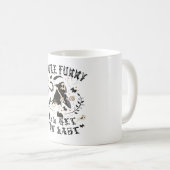 Funny Grim Sensenmann Skeleton Halloween-Kostüm Kaffeetasse (VorderseiteRechts)