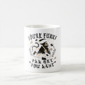 Funny Grim Sensenmann Skeleton Halloween-Kostüm Kaffeetasse (Mittel)