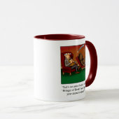 Funny Grim Sensenmann Spaß Tasse (VorderseiteRechts)