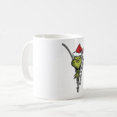 Funny Grinch Mug, Sarcastic Christmas Coffee Mug,  Kaffeetasse (Vorderseite Links)