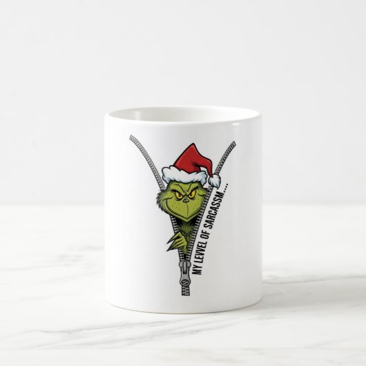 Funny Grinch Mug, Sarcastic Christmas Coffee Mug, Kaffeetasse (Mittel)