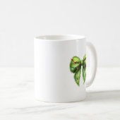 Funny Grinchmas Coquette Bow Kaffeetasse (VorderseiteRechts)