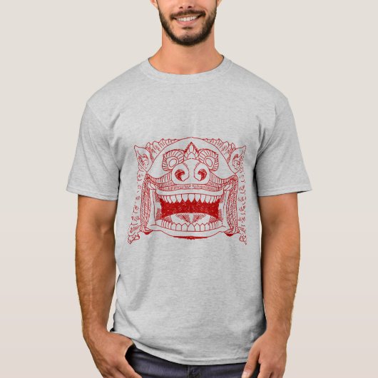 Funny Grinning Monkey Men's Graphic Tee - Artistic (Vorderseite)