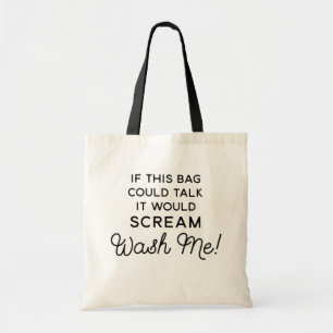 Funny Groceres Tote Tasche, Spaß Tasche, Zitat Tragetasche