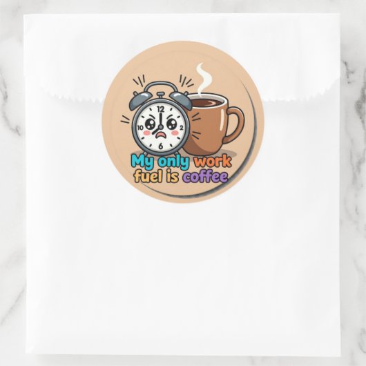 Funny Grocery Shopping Sticker Cute Food Humor (Tasche)