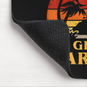 Funny Groom Bride Beer Me Im Getried Bache Mousepad (Ecke)