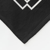 Funny Groom Bride Wedding Bachelor Party Retro Pix Fleecedecke (Ecke)