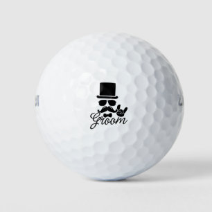 Funny Groom Geschenk für Bachelor Party & Hochzeit Golfball