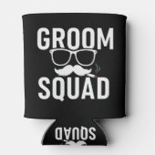 Funny Groom Squad Wedding Party Design Dosenkühler (Rückseite)