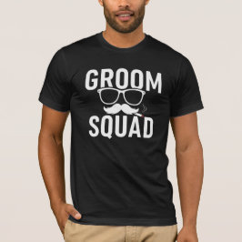 Funny Groom Squad Wedding Party Design T-Shirt