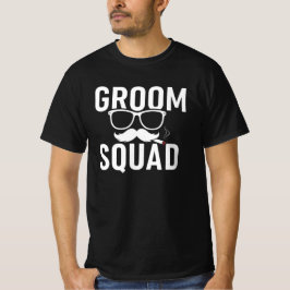 Funny Groom Squad Wedding Party Design T-Shirt