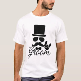 Funny Groom T-Shirt für Bachelor Party & Hochzeit