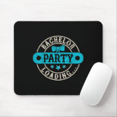 Funny Groom Wedding Bachelor Party _3 Mousepad (Mit Mouse)