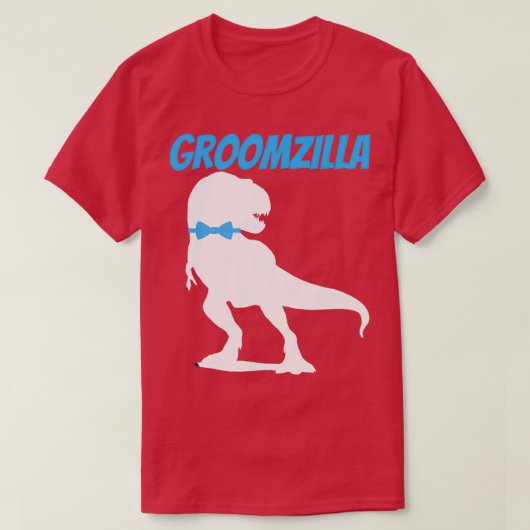 Funny Groomzilla Design T-Shirt (Design vorne)