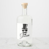 Funny Groove Alkoholflaschenetikett (Vorderseite)