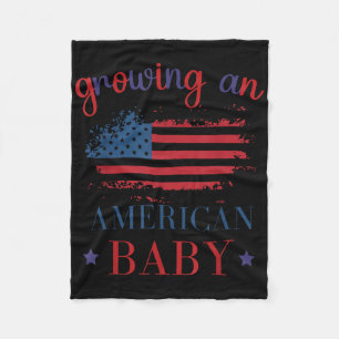 Funny Groove American Baby Pregnancy 4. Ju Fleecedecke