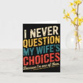 Funny Groovy Dad Joke Quote For Husband Fathers Da Karte (Gelbe Blume)