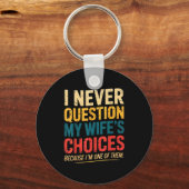 Funny Groovy Dad Joke Quote For Husband Fathers Da Schlüsselanhänger (Vorderseite)