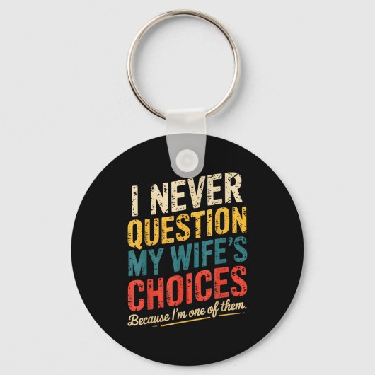 Funny Groovy Dad Joke Quote For Husband Fathers Da Schlüsselanhänger (Vorderseite)