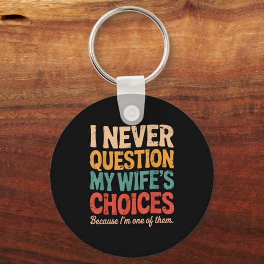 Funny Groovy Dad Joke Quote For Husband Fathers Da Schlüsselanhänger (Vorderseite)