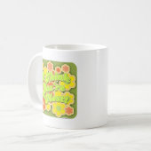 Funny Groovy Most Seventies Retro Sprichwort Kaffeetasse (Vorderseite Links)