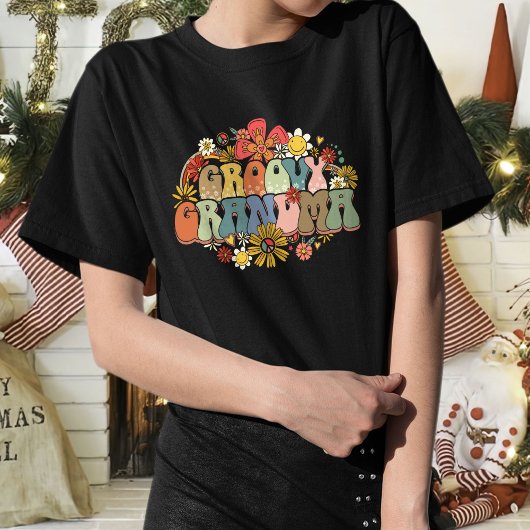 Funny Groovy Oma T - Shirt für Frauen