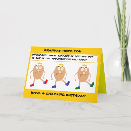 Funny Großer Geburtstagskarte Karte (Vorderseite)