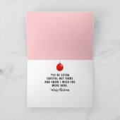 Funny Großmutter Weihnachtskarte Feiertagskarte (Innenseite)