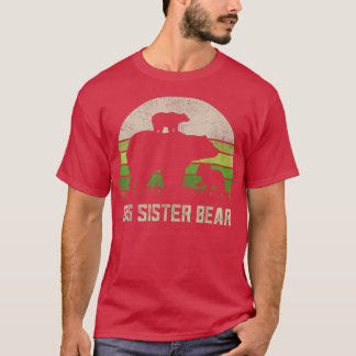 Funny Größte Sister Shirts, 2 Cub Kids Sis Big Si T-Shirt