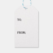 Funny Grouchy Cat Catmas Spaß Weihnachten Geschenkanhänger (Rückseite)