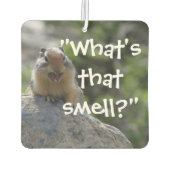 Funny Ground Squirrel Autolufterfrischer (Rückseite)