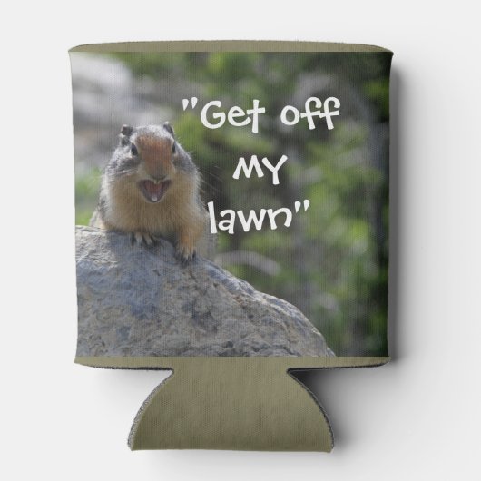 Funny Ground Squirrel Dosenkühler (Rückseite)