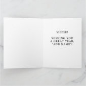 Funny Groundhog Day Geburtstag Karte (Innenseite)