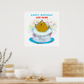 Funny Groundhog Day Geburtstag Poster (Küche)