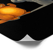 Funny Groundhog Day  Poster (Ecke)