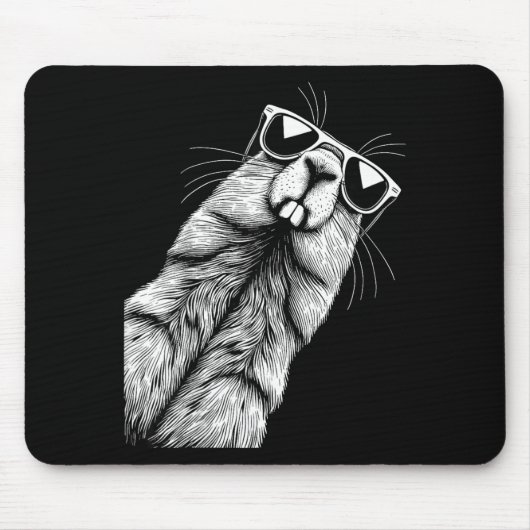 Funny Groundhog Lover Woodchuck Groundhog Day _2  Mousepad (Vorne)