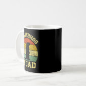Funny Groundhog Squad Design Happy Groundhog Day 2 Kaffeetasse (Vorderseite Links)
