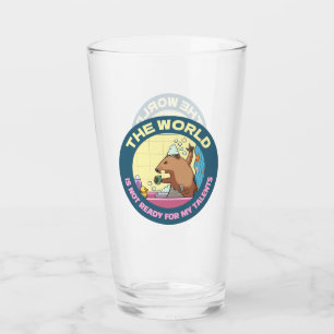 Funny Groundhott Die Welt ist nicht bereit Sänger Glas