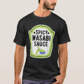 Funny Group Halloween Kostüm Wasabi Sauce Kondime T-Shirt