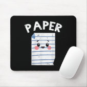 Funny Group Halloween Outfit - Rock Paper Scissy Mousepad (Mit Mouse)