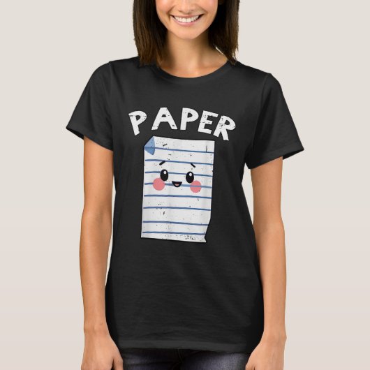 Funny Group Halloween Outfit - Rock Paper Scissy T-Shirt (Vorderseite)