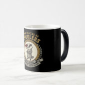 Funny Grumpy Badger "Offizieller Klub der Groulers Verwandlungstasse (VorderseiteRechts)