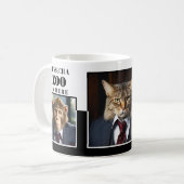 Funny Grumpy Boss Office Kaffeetasse (Vorderseite Links)