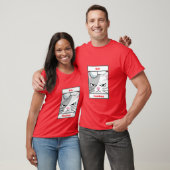 Funny Grumpy Cat Bah Humbug T-Shirt (Unisex)