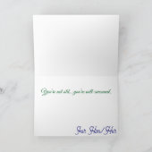 Funny Grumpy Cat Birthday Card - Cartoon Party Hum Karte (Innenseite)