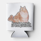 Funny grumpy cat meme für Katz- und Kitesurfer Dosenkühler (Vorderseite)