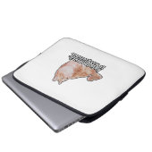 Funny grumpy cat meme für Katz- und Kitesurfer Laptopschutzhülle (Vorne Knopf)