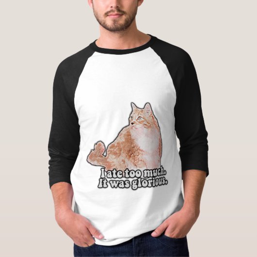 Funny grumpy cat meme für Katz- und Kitesurfer T-Shirt (Vorderseite)