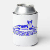 Funny grumpy cat meme für Katzenbesitzer & Liebhab Dosenkühler (Kanne Vorderseite)