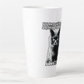 Funny grumpy cat meme für kitten personen & besitz milchtasse (Vorderseite)